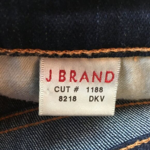 J Brand Womens 25 Dark Wash Bootcut Four Way Stretch Jeans - Picture 10 of 12